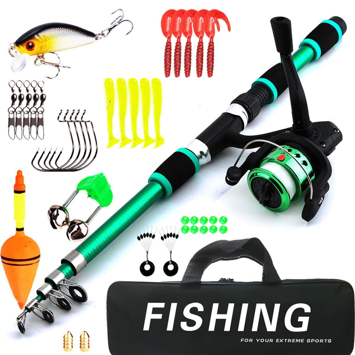 image-Pole And Wheel Suit Novice Children's Fishing Rod