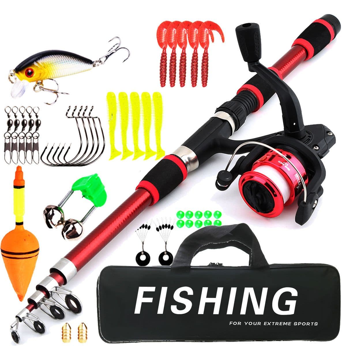 image-Pole And Wheel Suit Novice Children's Fishing Rod