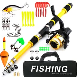 image-Pole And Wheel Suit Novice Children's Fishing Rod