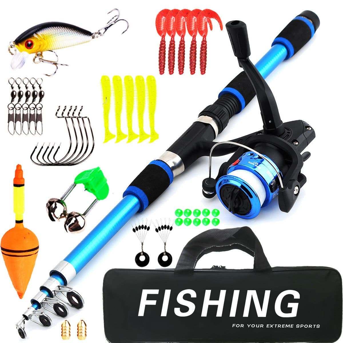 image-Pole And Wheel Suit Novice Children's Fishing Rod