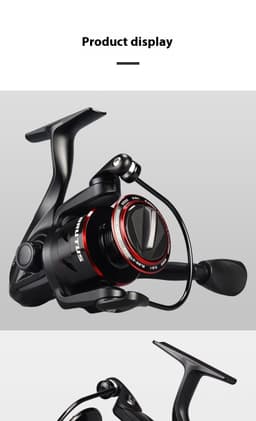 image-Lure Fishing Wheel Spinning Reel Telescopic Fishing Rod Fishing Reel All Metal