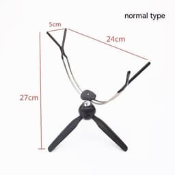 image-Ice Fishing Bracket Foldable Double-headed Fishing Gear Fishing Tackle
