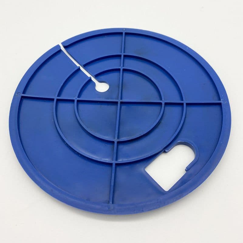 image-6pcs ABS Ice Fishing Tip-Up Ice Fishing Rod With Hole Cover And Orange Flag Winter Fishing Accessories