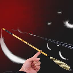 image-High Carbon Adjustable Super Light Super Hard Short Fishing Rod Mini Hand Rod