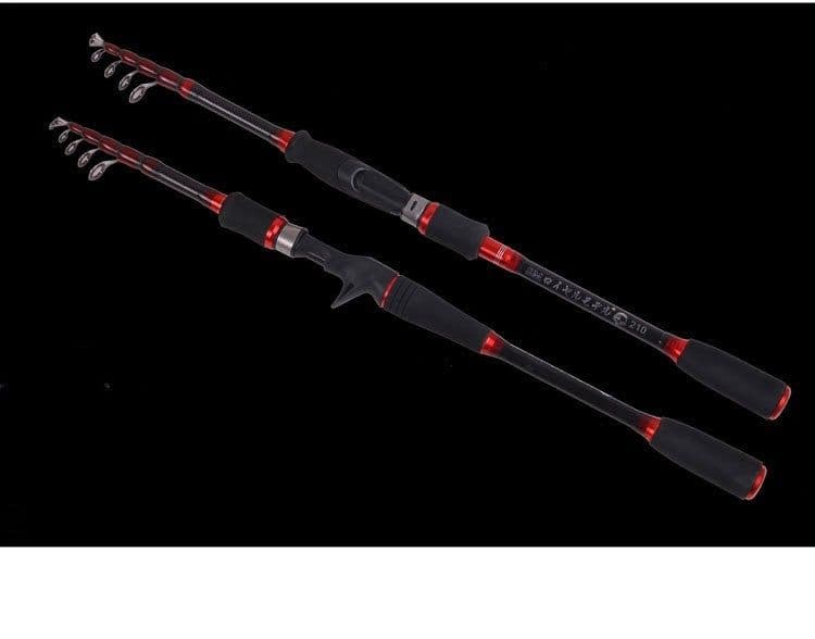 image-MH Shrinking Rod Straight Shank Shank Carbon Vibration Outlet Rod Fishing Tackle
