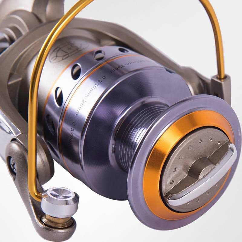 image-Metal Head Long Cast Spinning Wheel Fishing Wheel