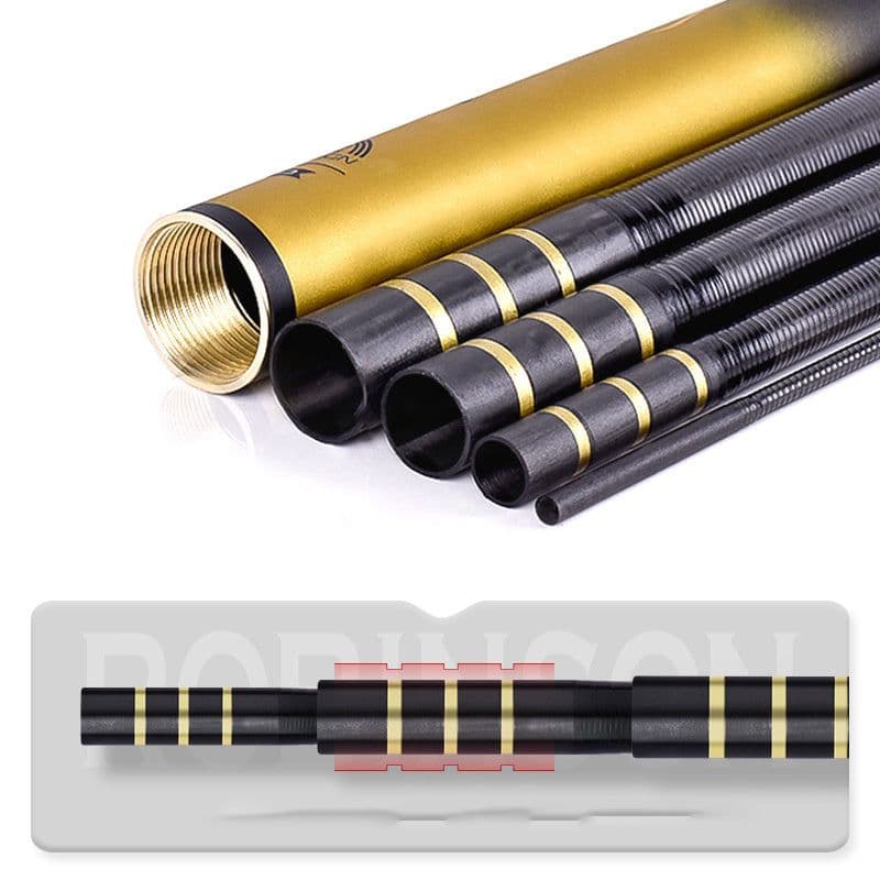 image-Carbon Super Hard Platform Fishing Rod