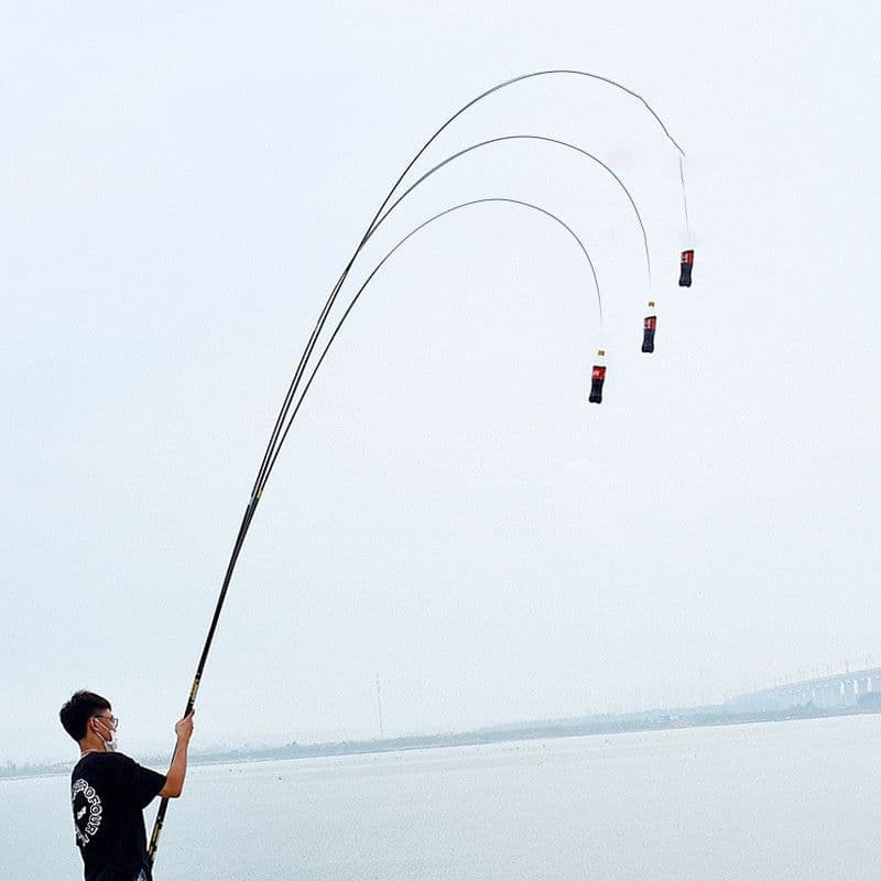 image-Carbon Super Hard Platform Fishing Rod