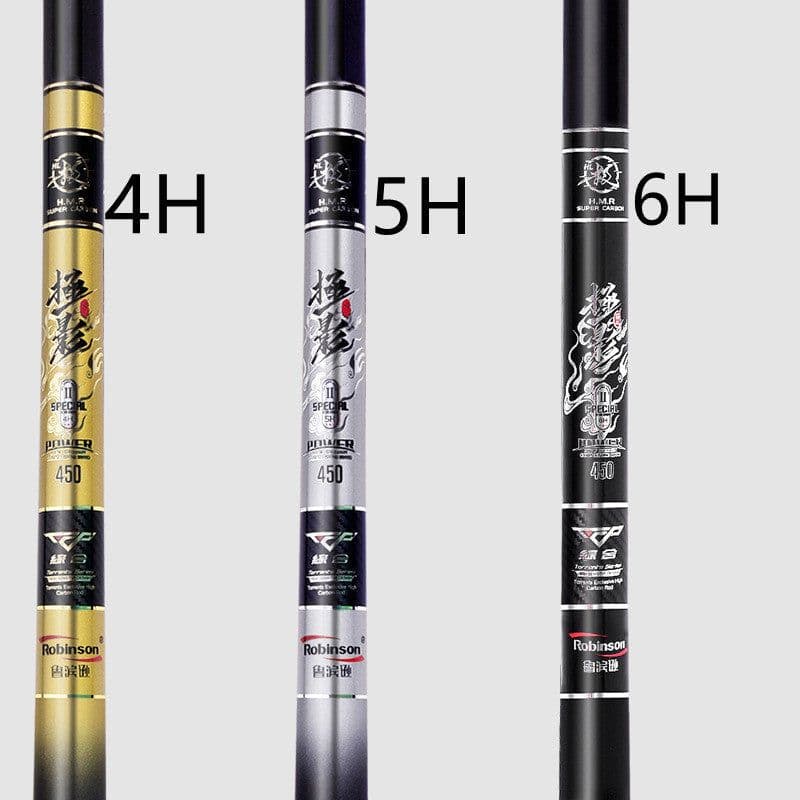 image-Carbon Super Hard Platform Fishing Rod