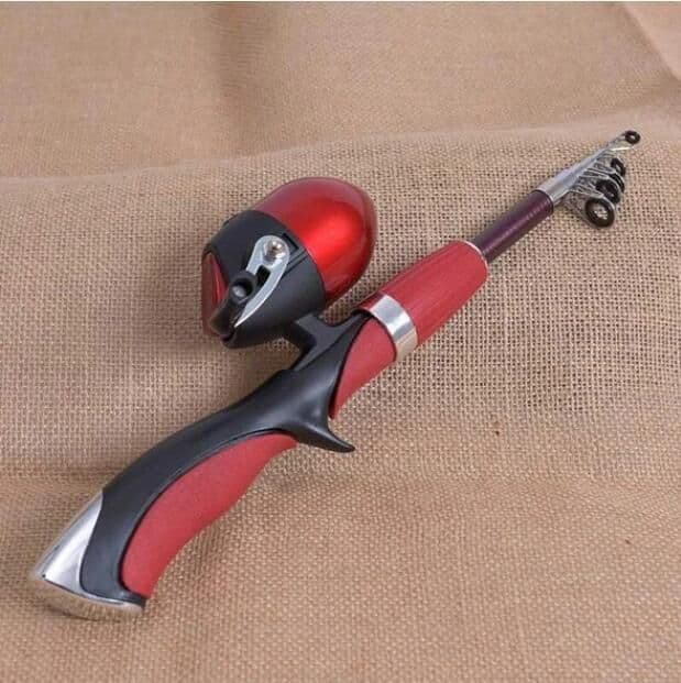 image-Portable Gun-type Inner Reel Ice Fishing Closed Fishing Road Rod Set
