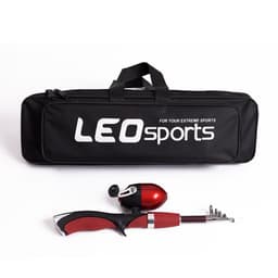 image-Portable Gun-type Inner Reel Ice Fishing Closed Fishing Road Rod Set