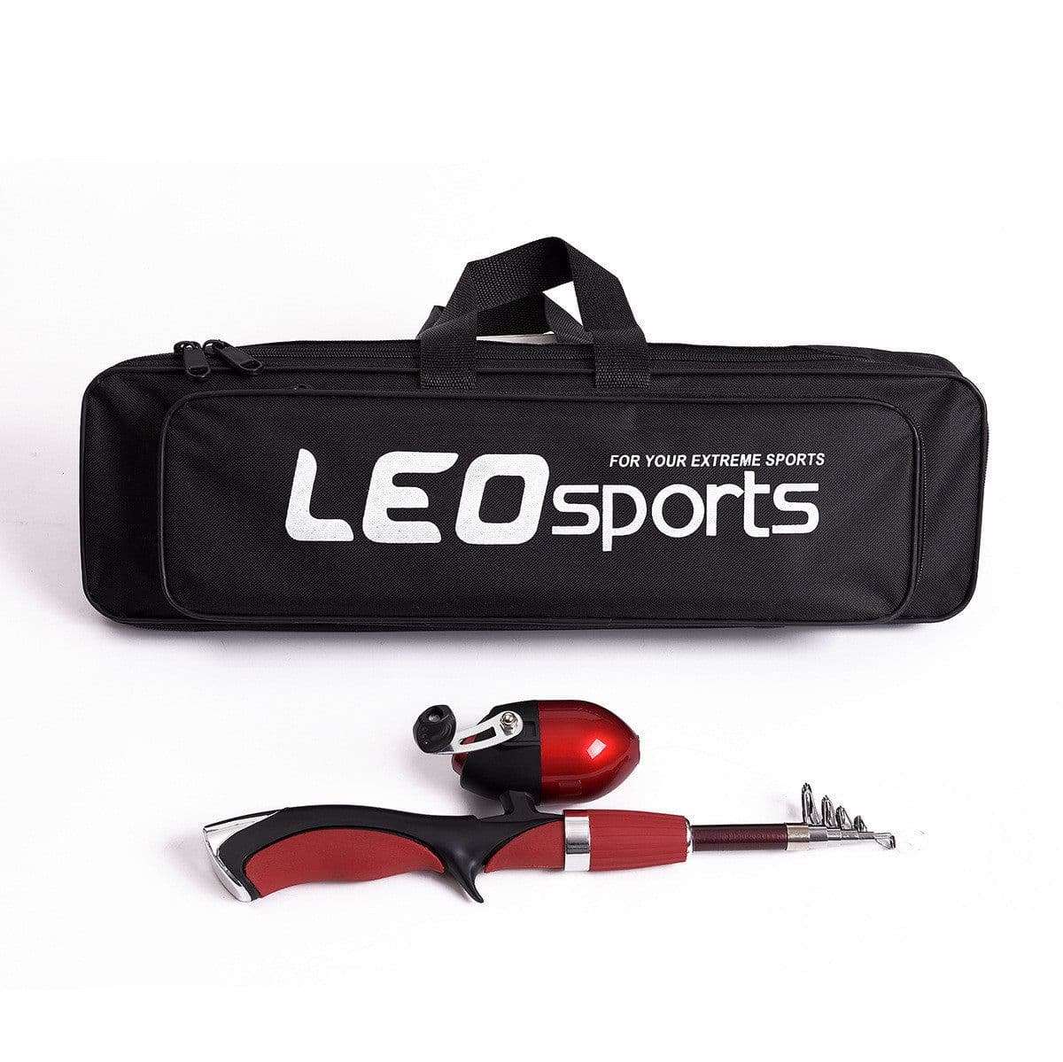 image-Portable Gun-type Inner Reel Ice Fishing Closed Fishing Road Rod Set