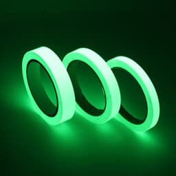 image-Super Bright Luminous Tape Sticker Self-luminous Fluorescent Strip Green Light