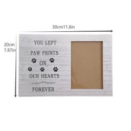 image-Wooden Photo Frame Pendant Photo Ornaments