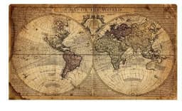 image-Canvas Earth Painting Living Room Poster Decoration