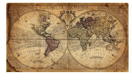 image-Canvas Earth Painting Living Room Poster Decoration