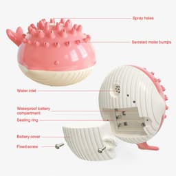 image-Summer Electric Floating Swimming Pet Bathing Water Spray Dog Toy Pet Supplies