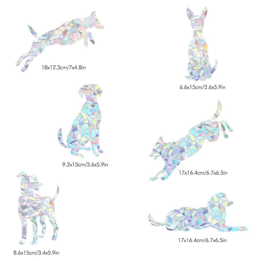 image-Non-adhesive Static Window Film 3d Glass Film Paper-cut For Window Decoration