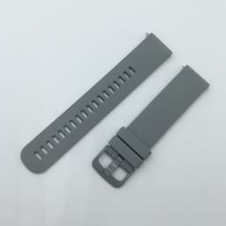 image-Garmin vivoactive4/3 Silicone Strap - Black Checkered 18mm