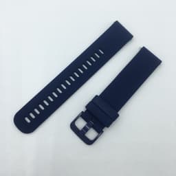 image-Garmin vivoactive4/3 Silicone Strap - Black Checkered 18mm