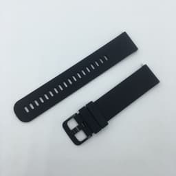 image-Garmin vivoactive4/3 Silicone Strap - Black Checkered 18mm