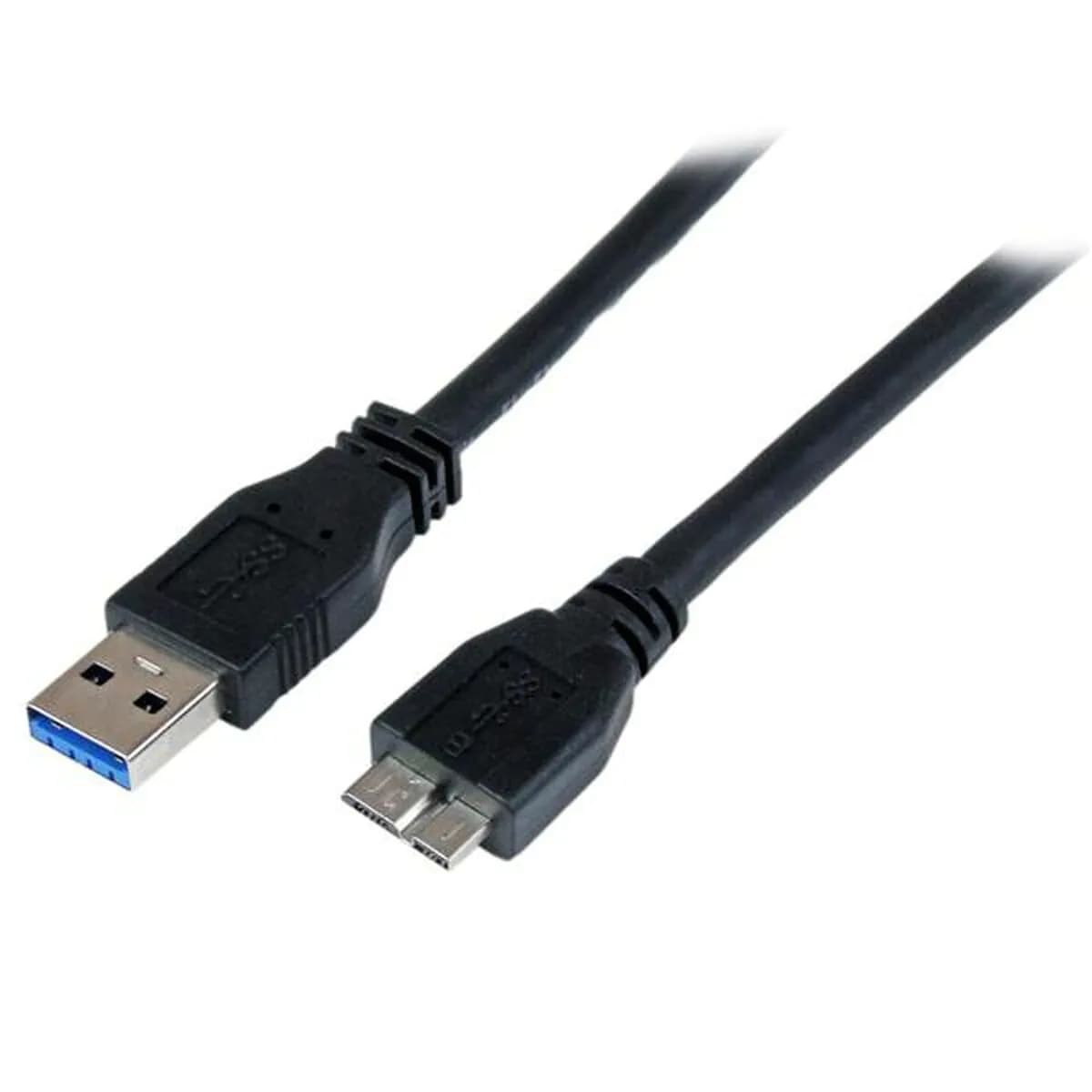 image-USB Cable to Micro USB Startech USB3CAUB1M Black