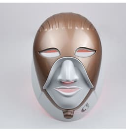 image-Skinelves Cleopatra Color Light Led Mask Red Blue Beauty Device Gold