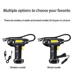 image-Intelligent Digital Display Wireless Portable Handheld Car Tire And Bicycle Air Pump