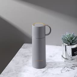 image-350ml Bottle Stainless Steel Insulated Water Bottle Milk Tumbler Portable Vacuum Flask Coffee Mug Travel Cup Lovers Gift
