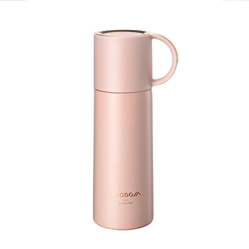 image-350ml Bottle Stainless Steel Insulated Water Bottle Milk Tumbler Portable Vacuum Flask Coffee Mug Travel Cup Lovers Gift