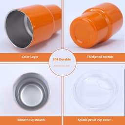 image-2oz Mini Small Capacity Sublimation Tass 304 Stainless Steel Water Cup With Straw For Women Beer Steins