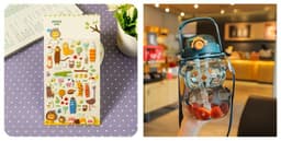 image-Internet Celebrity Bear Water Summer Student Cute Personality Double Drink Large Capacity Plastic Cup With Straw