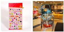 image-Internet Celebrity Bear Water Summer Student Cute Personality Double Drink Large Capacity Plastic Cup With Straw