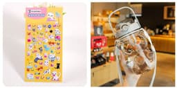 image-Internet Celebrity Bear Water Summer Student Cute Personality Double Drink Large Capacity Plastic Cup With Straw