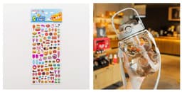 image-Internet Celebrity Bear Water Summer Student Cute Personality Double Drink Large Capacity Plastic Cup With Straw