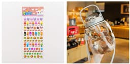 image-Internet Celebrity Bear Water Summer Student Cute Personality Double Drink Large Capacity Plastic Cup With Straw