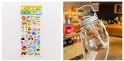image-Internet Celebrity Bear Water Summer Student Cute Personality Double Drink Large Capacity Plastic Cup With Straw