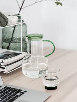 image-Kettle Heat-Resistant And Heat-Resistant Glass Teapot Household Cold Kettle For Making Tea Simple Water Cup And Teapot Set