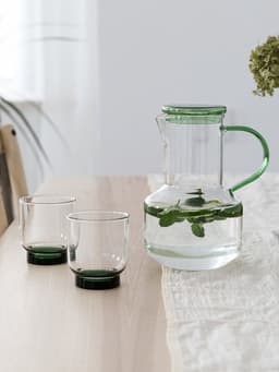 image-Kettle Heat-Resistant And Heat-Resistant Glass Teapot Household Cold Kettle For Making Tea Simple Water Cup And Teapot Set