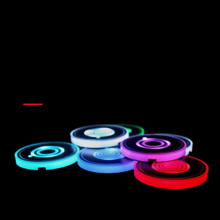 image-Colorful Luminous Water Cup Pad