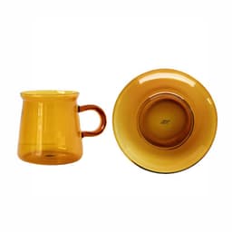 image-Glass Coffee Cup Heat-Resistant Creative Tea Cup Water Cup Household Small Cup