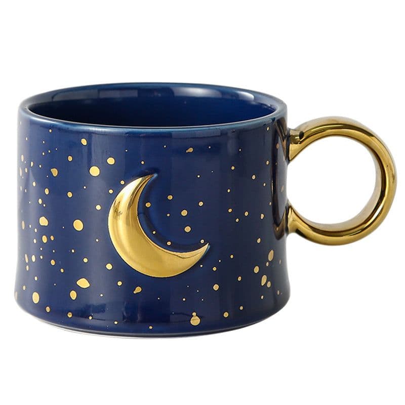 image-Empty Cup Couple Pair Cup Mug Ceramic Water Cup Drinking Cup Home Milk Coffee Cup