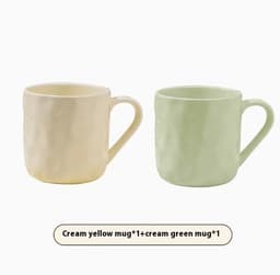 image-Household Drinking Ceramic Couple Water Cup Oat Cup Breakfast Cup Coffee Cup Mug