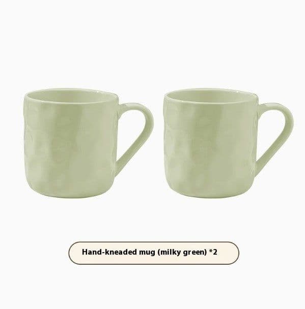 image-Household Drinking Ceramic Couple Water Cup Oat Cup Breakfast Cup Coffee Cup Mug