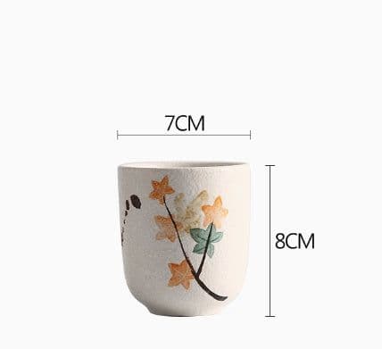 image-Creative Japanese-style Ceramic Cup Cup For Drinking Water