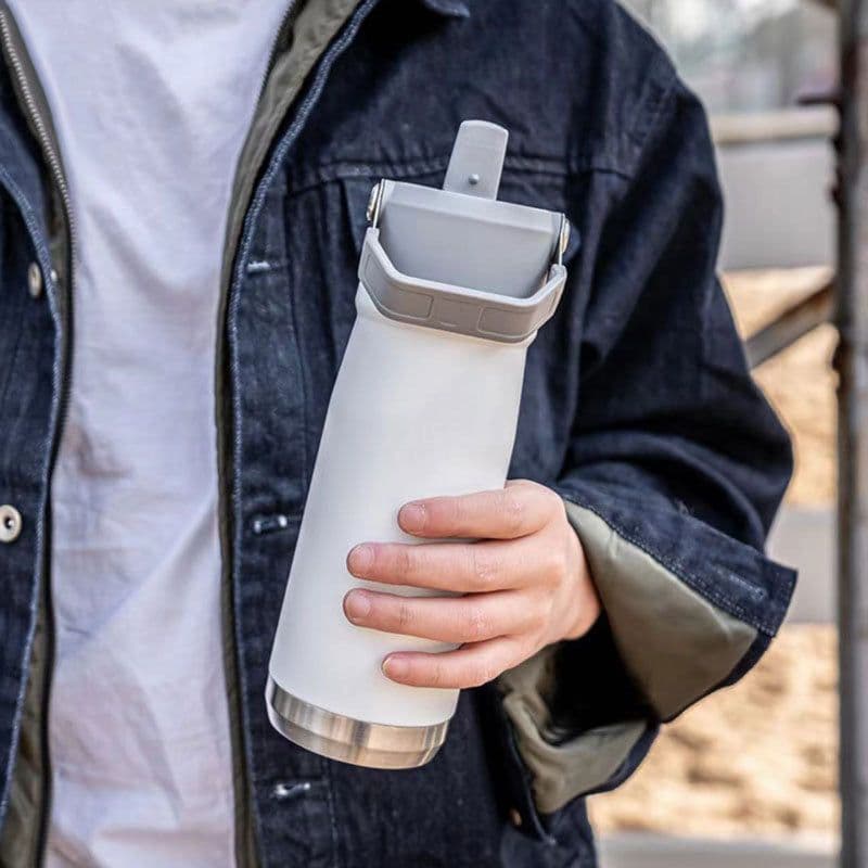 image-Stainless Steel Vacuum Cup Portable Vehicle-mounted Water Cup