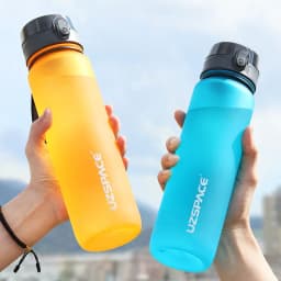 image-Colorful Sports Water Cup Outdoor Travel Fitness Water Bottle