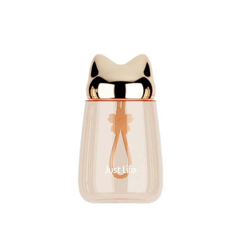image-Silicone Rope Plastic Cup Drop-resistant Student Water Cup