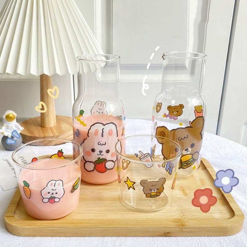 image-Girl Heart Domestic Water Cup High Temperature Resistant Cup