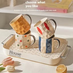 image-Household Coffee Cup Girls Breakfast Cup Office Drinking Water